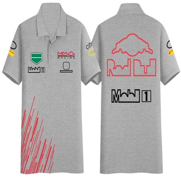 

2022 F1 Formula One short-sleeved T-shirt new summer round neck shirt same custom