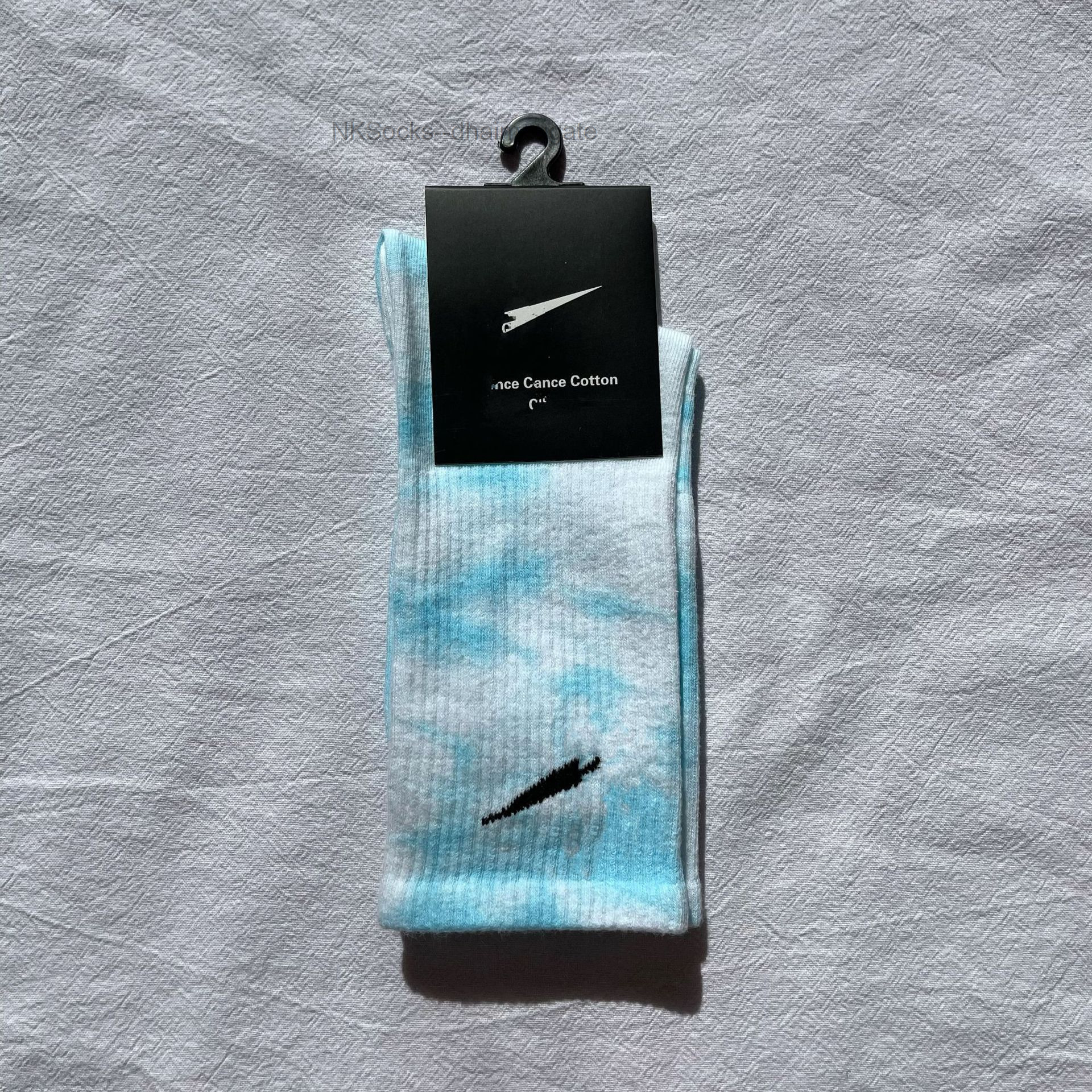 

Fashion Classic Men's Socks Hook Brand Cotton Tie Dyed Long Tube Street Couple Middle Moisture Absorption Sock Men Women Luxury Medium Sportsocks O0a4, Nk deep blue