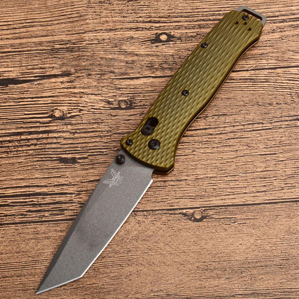 

BENCHMADE BM537 D2 blade knives titanium alloy handle BM535 BM3310 940 417 550 BM42 HK Infidel Butterfly folding knife252a