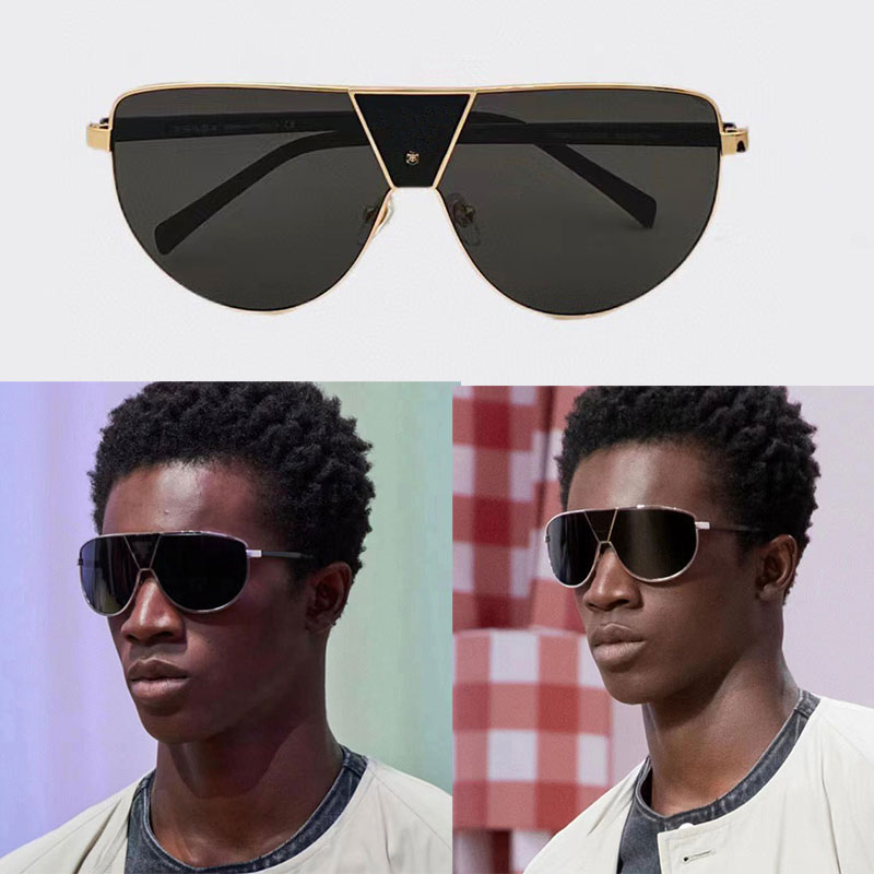 

Rimless One Piece Sunglasses Designer Men Classic Unique PR 89S Catwalk Style Sunglasses Women Luxury Quality Original Box