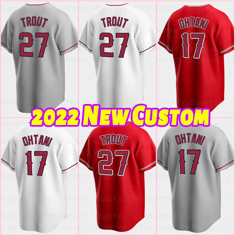 

Shohei Ohtani Jersey Mike Trout Angels Noah Syndergaard Brandon Marsh Baseball Jared Walsh Jo Adell David Fletcher Anthony Rendon Max Stassi Luis Rengifo Jose Rojas, As shown