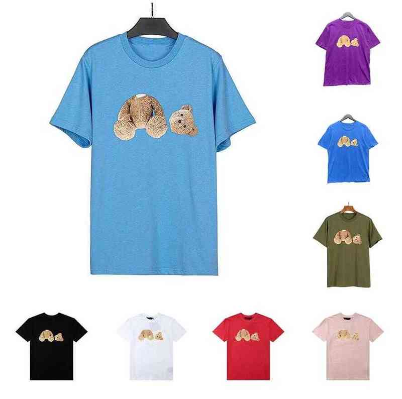 8colors Designers Ours Hommes Femmes t-shirt Palms Angel Vêtements Hommes Femmes T-shirt À Manches Courtes Vêtements Sport Chemises Ours T-shirts