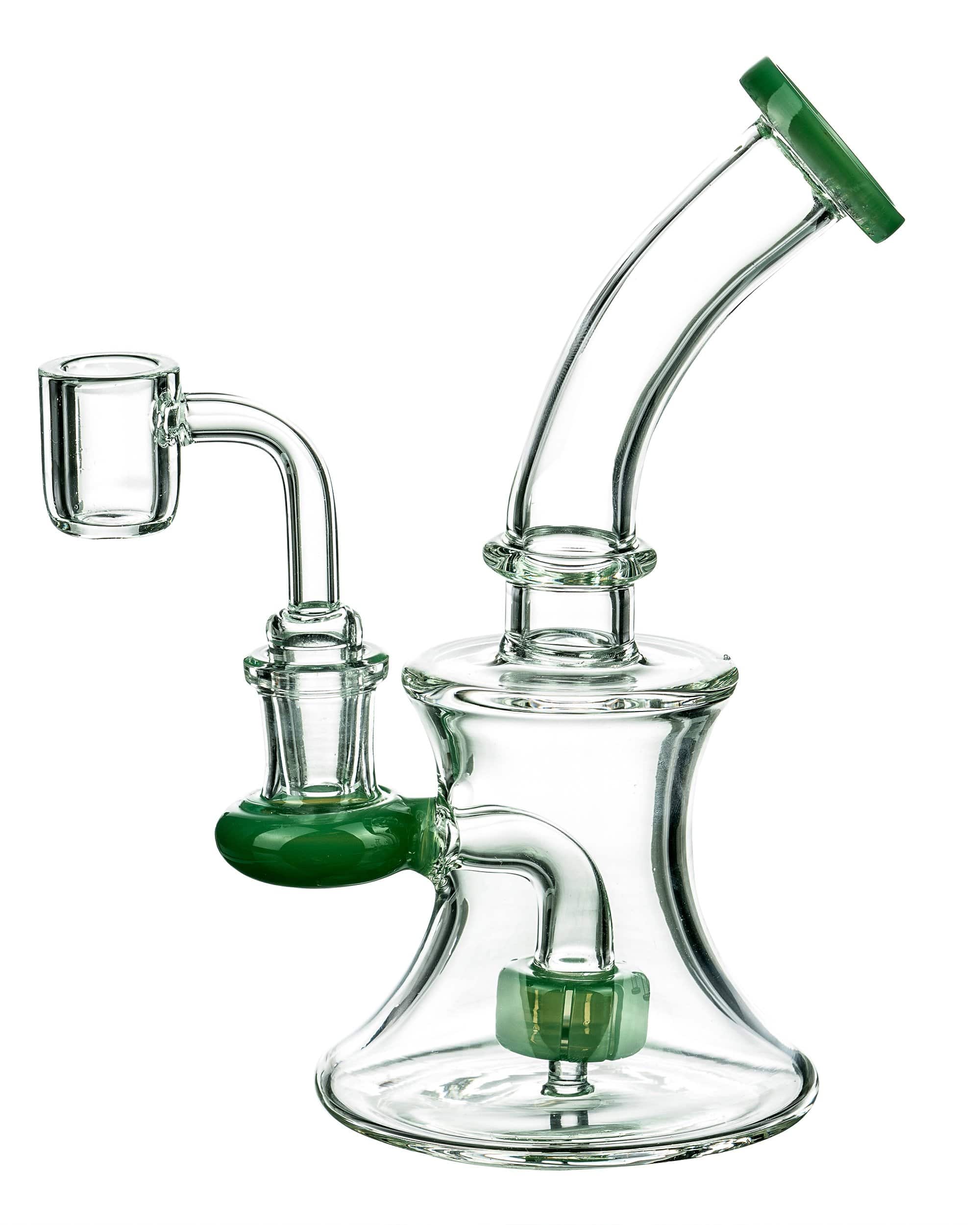 

blue black hookahs glass beaker bong inline perc pipe