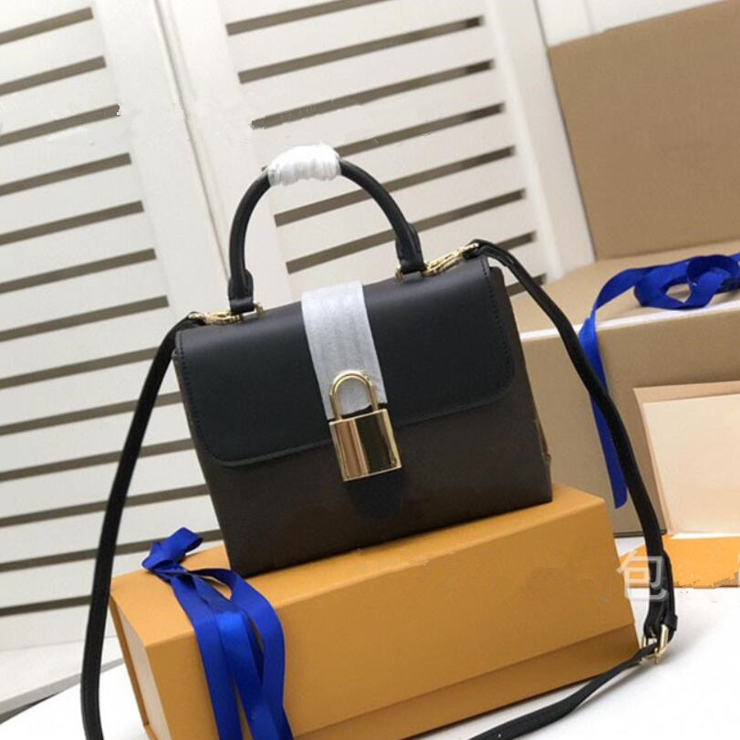 

Luxurys Designers Bags Style Genuine Leather LOCKY BB Presbyopia Lock Postman Bag Portable Handbag Shoulder Bags Handbags, Make up for price