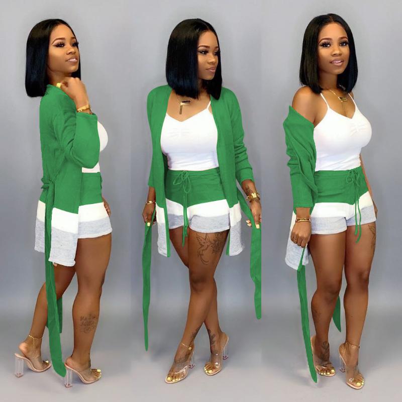 

Women' Tracksuits Fashion Women' Casual Stitching Two-Piece Suit 5 Colors To Choose FromWomen, Black