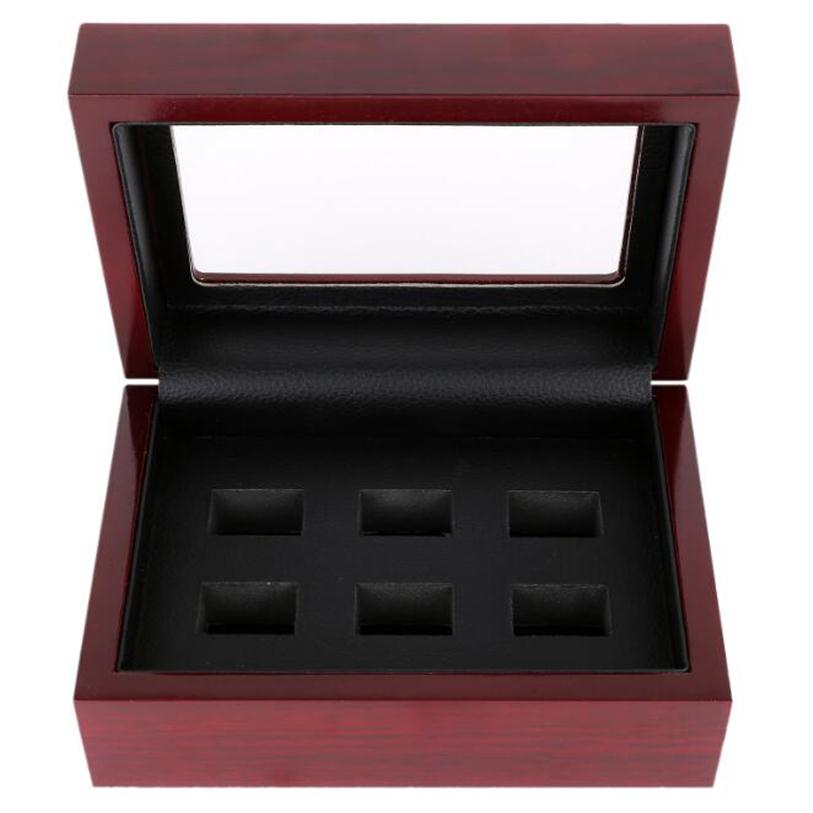 

Fine den Championship Ring Display Case Wooden Boxes 2 3 4 5 6 Holes To Choose Rings Box2464