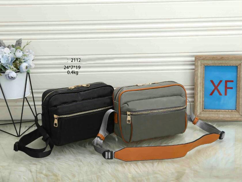 

designer Men women messenger Fashion bags alpha shoulder bag gradient Crossbody male purses zipper strap casual graphite handbag, Grey