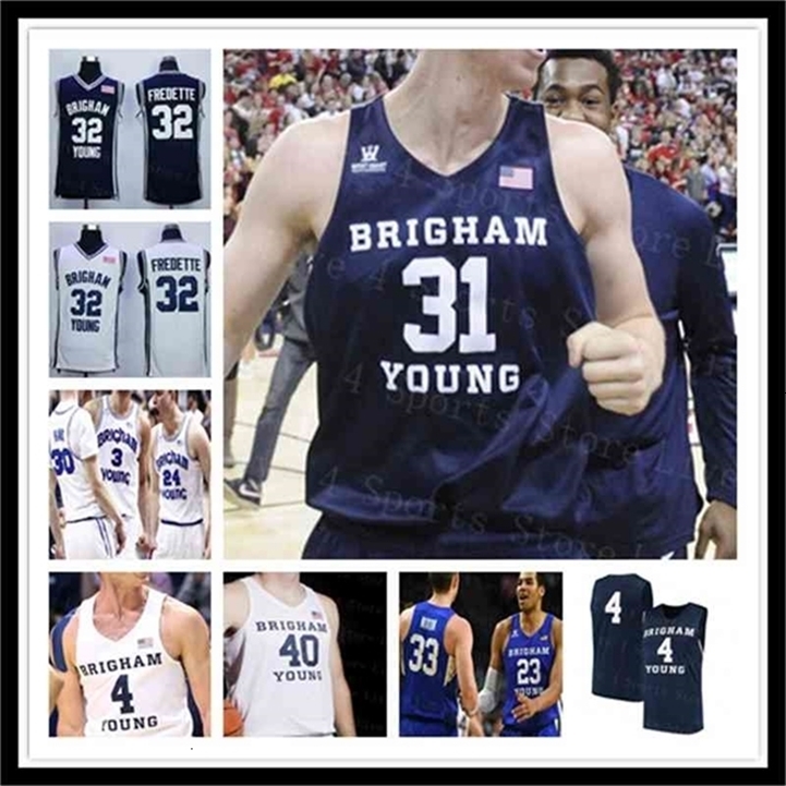 

Xfl20 2021 Brigham Young Cougars Basketball BYU Jersey College Yoeli Childs TJ Haws Jake Toolson Alex Barcello Dalton Nixon Seljaas Harding 4XL, Blue