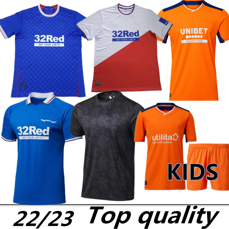 

22/23 home Legends Soccer Jerseys Special 150th Anniversary RAMSEY Sakala Glasgow 2023 2022 HAGI Men away orange ROOFE MORELOS AMAD TAVERNIER