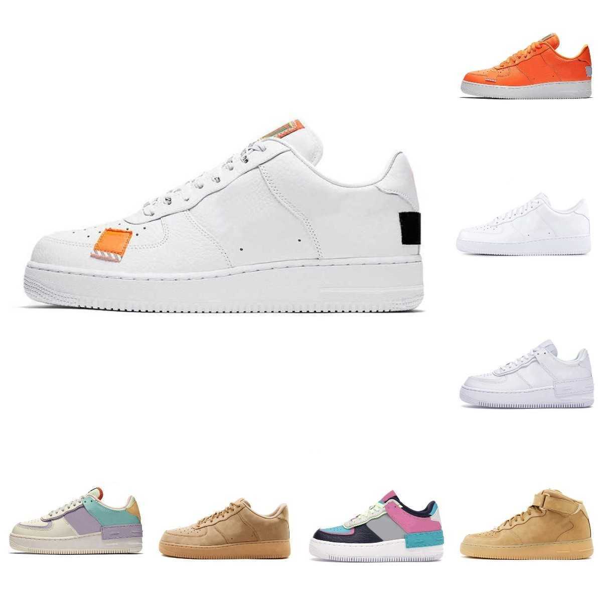 

High Quality Mens Sports Shoes OG Classic Triple White Low Shadow FoRCes Black Wheat Pale Ivory Pastel Beige Airs Utility Men Women Orange Designer Trainers Sports, Please contact us