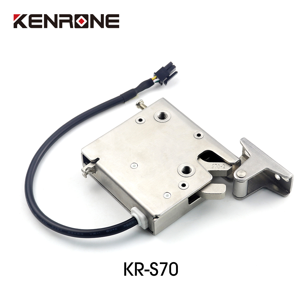 KERONG Outdoor Electronic Waterproof Motor Locks Smart Metal Postal Cabinet Locker Shared Electric Scooter Stainless Steel Lock-image-753599271