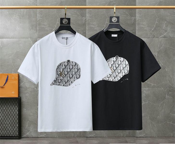 

2022New mens stylist t shirt men  clothing 3D summer tshirt Hip-Hop women  short sleeve luxurys designer clothes Lady casual tee, Black