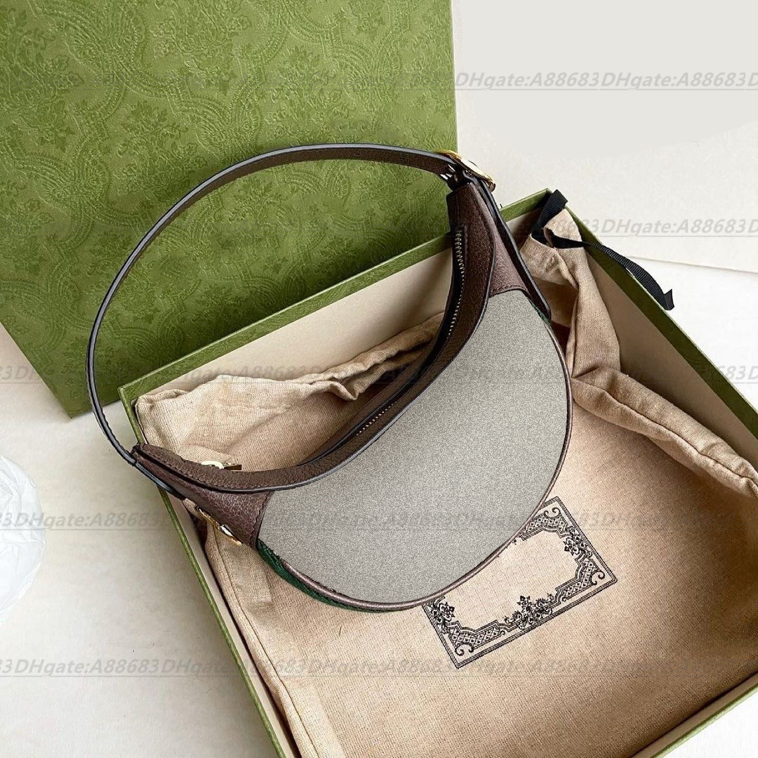

luxury designer fashion Ophidia shoulder bag crescent classic tote leather lady Gift handbag MINI bags clutch women cross body bag Marmontl vintage Handbags, Box