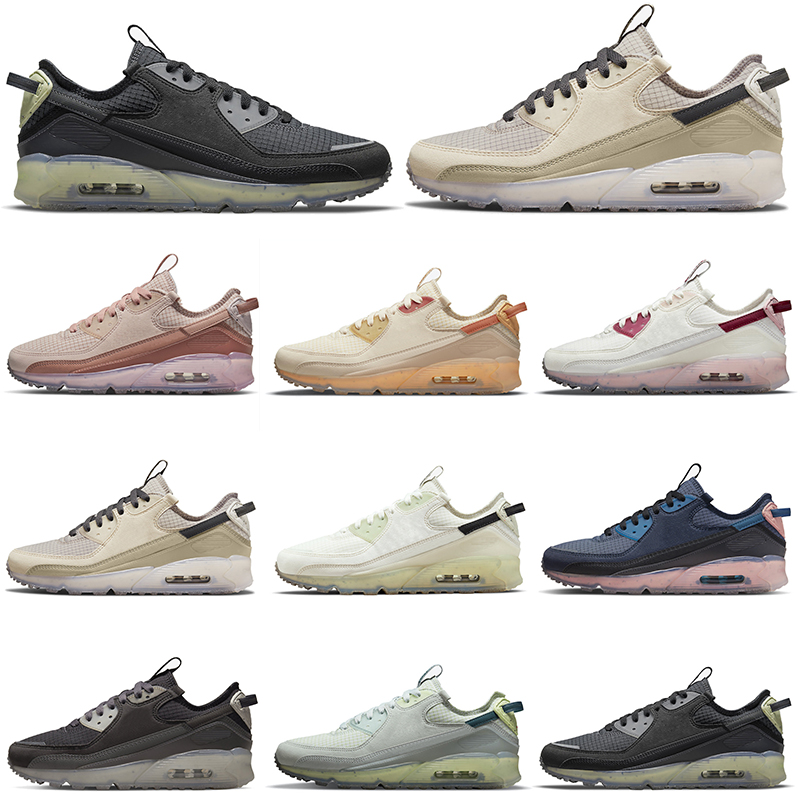 

Terrascape Running Shoes Men Women Sneakers Anthracite Dark Teal Green Obsidian Mens Trainers Outdoor Sports Runners size 36-45