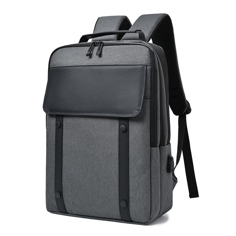 

Backpack Men's Fashion Business Multifunctional Male Waterproof Anti-theft Travel Bag Large Capacity Laptop Schoolbag, Black
