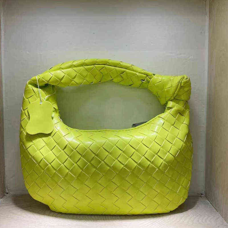 

Luxury Zipper Clutch Woven Leather Bags For Women 2021 New Fashion Shoulder Lady's Hobo Hand Clutch Bag Soft Hobo Tote Bag X220330, Red