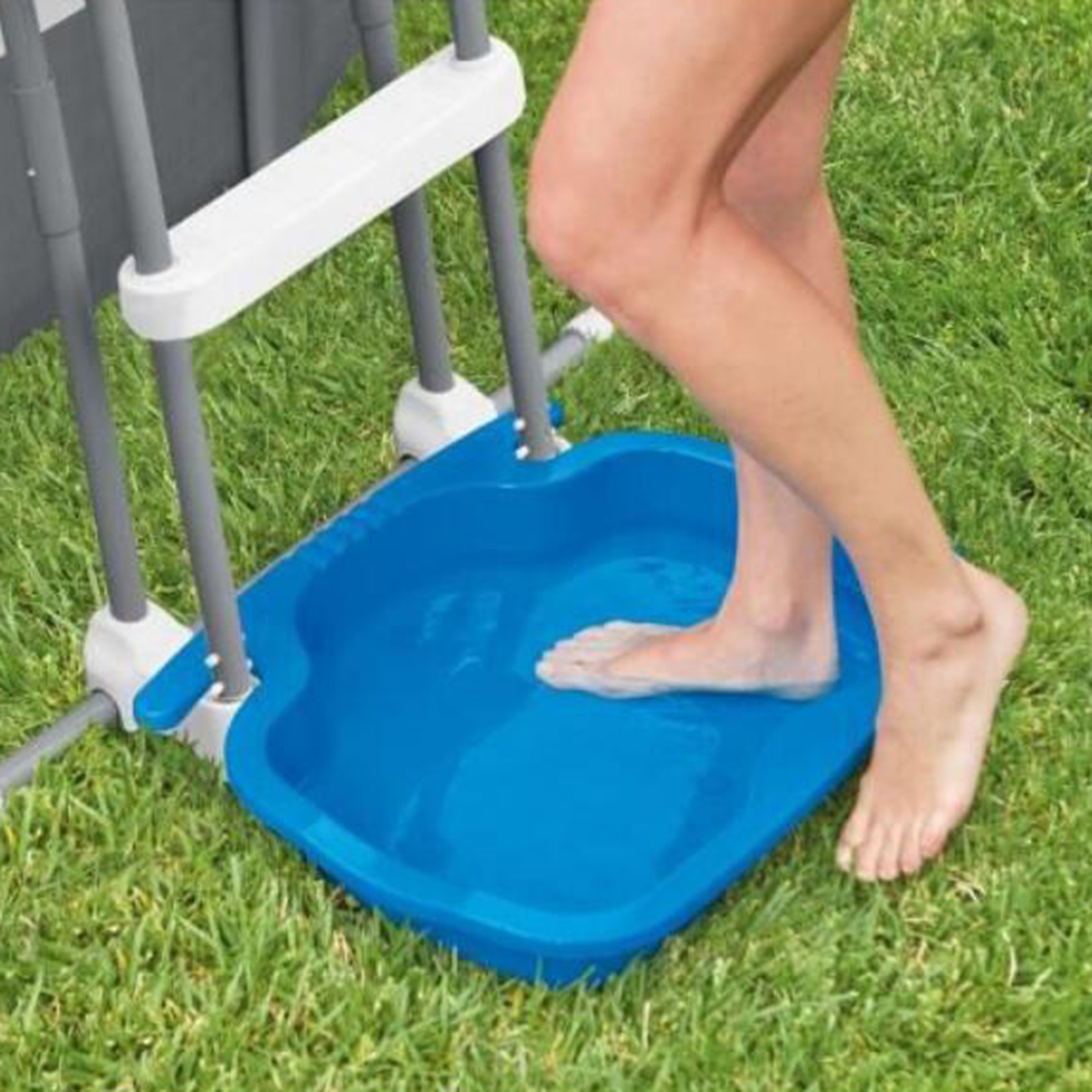 

Pool Foot Bath Tray Swimming Spa Tray Basin Pedicure and Massager Tub Dead Skin Remover