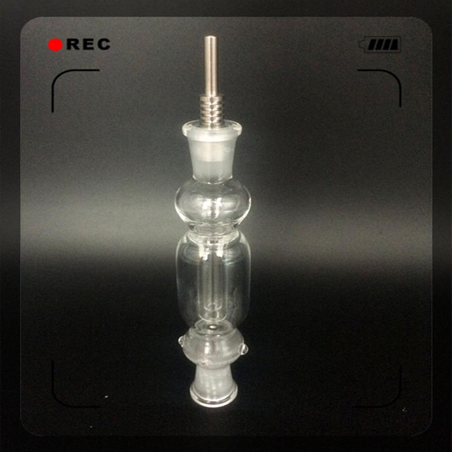 

Factory Direct Selling 2 0 Nectar Collectors Kit 3 size 10mm Individual Packing Both Quartz & Titanium Tip Water Smoking Ti Dabb281g
