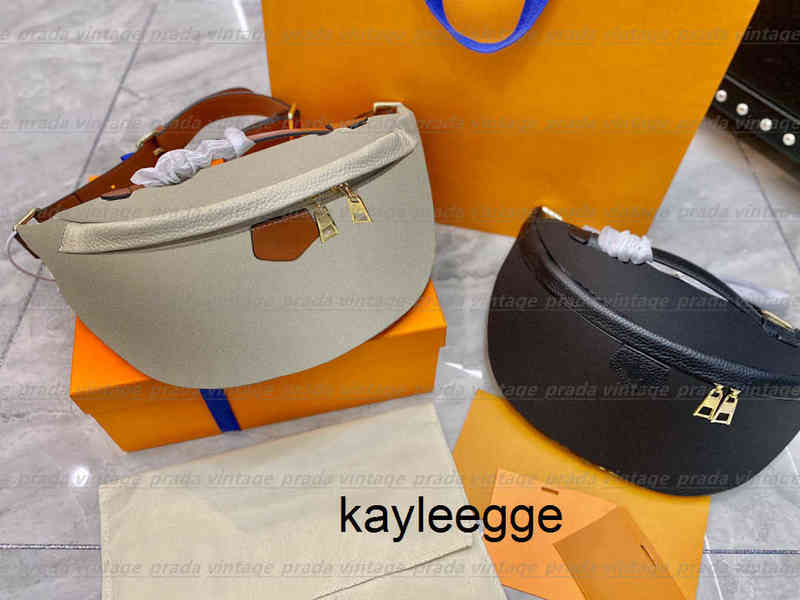 

Cowhide Genuine Leather Luxury Designers Waist Bags Cross Body Newest Handbag Famous Bumbag Fashion Shoulder Bag Brown Bum Fanny Pack With A978, Ivory