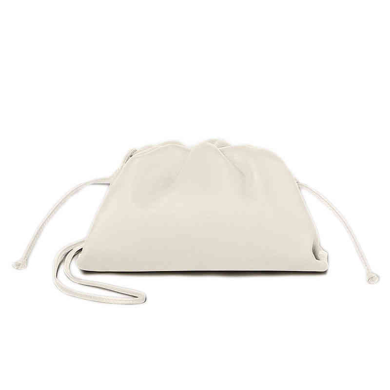

Venetas designer bag Bottegas the Pouch 2022 Leather Cloud Bag Wrinkled Dumpling Bag One Shoulder Messenger Hand Dumpling Handbag, Sky blue