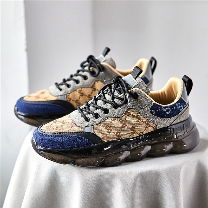 

European station fight color men's shoes (the first layer of cowhide) designer Tokugawa shoes flat heel low round head shoes 39-44 A11, Color5