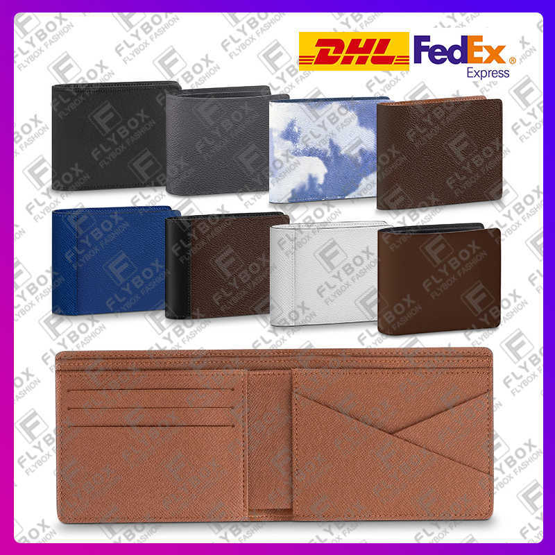 

Unisex Designer Luxury Fashion Casual MULTIPLE Wallet Coin Purse Key Pouch High Quality TOP 5A M60895 M61695 N62663 M62901 Credit Card, Brown flower