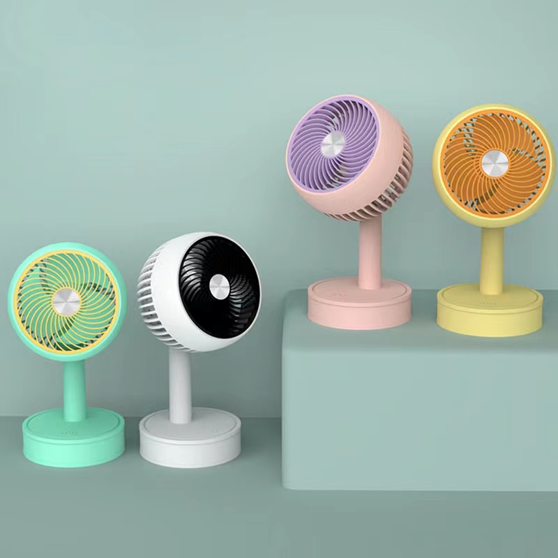 

New desktop fan Portable office USB Mini silent electric fan student dormitory can be recharged