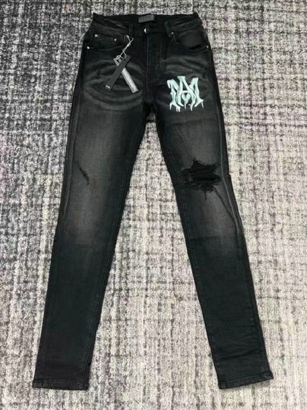 

PH566 High quality Mens jeans Distressed Motorcycle biker jean Rock Skinny Slim Ripped hole stripe Fashionable snake embroidery Denim pants, Black