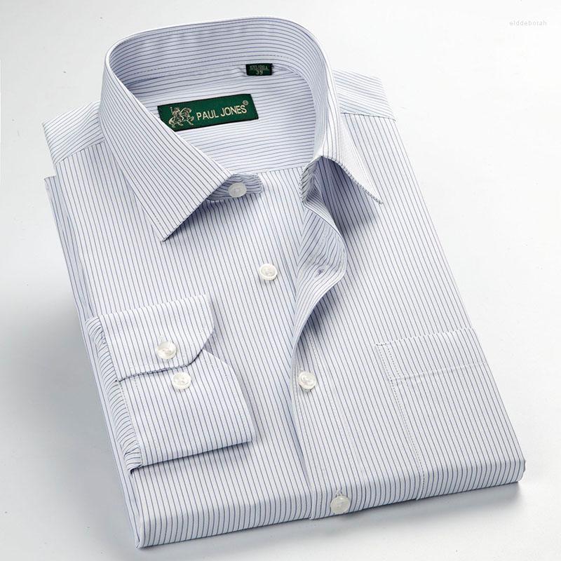 

Men's Dress Shirts Men's Jacquard Striped Formal Business Social Classic Design Long Sleeve Non-Iron Work Plus Size S-5XLMen's Eldd22, Czpj5516