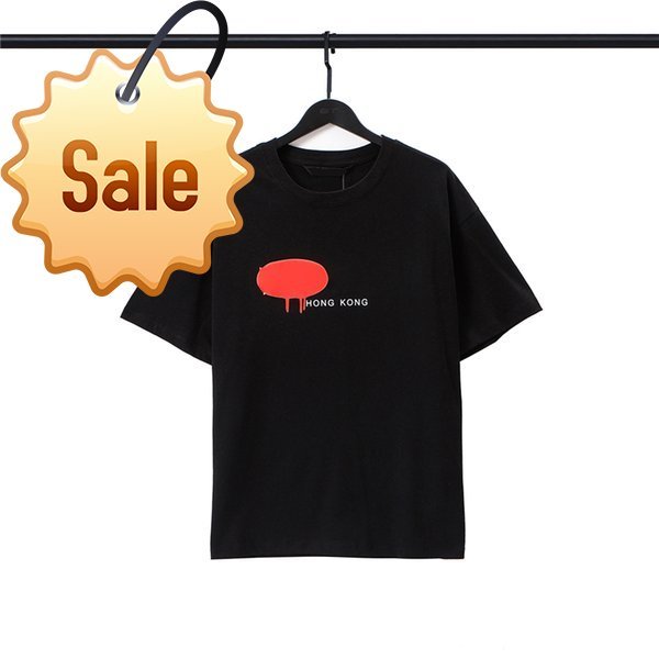 

Designer of Luxury T-shirt Brand Palms Angels Angel t Shirt Pa Clothing Spray Letter Short Sleeve Spring Summer Tide Men and Women250c 21s1