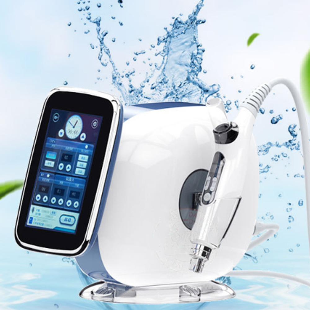 

Korea EMS Facial Nano Mesogun Beauty Apparatus + Microneedle Mesotherapy Machine Painless RF Needleless Syringe Gun for Salon Use