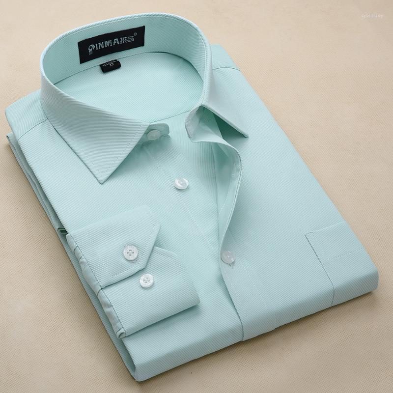 

Men's Dress Shirts Arrival Formal Business Social Twill Men's Solid Long Sleeve Non-Iron ShirtsMen's Sybi22, Pmx10073