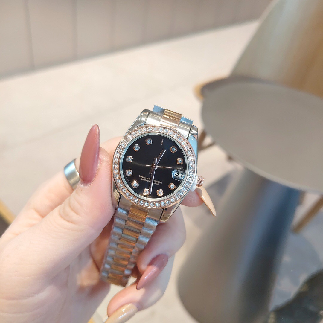 Ladies Bezel Stainless Steel Water Resistant watch Watches for men 36mm All Dials Working Automatic Date Mens Watches Sports Self-wind Wristwatch-image-771037047
