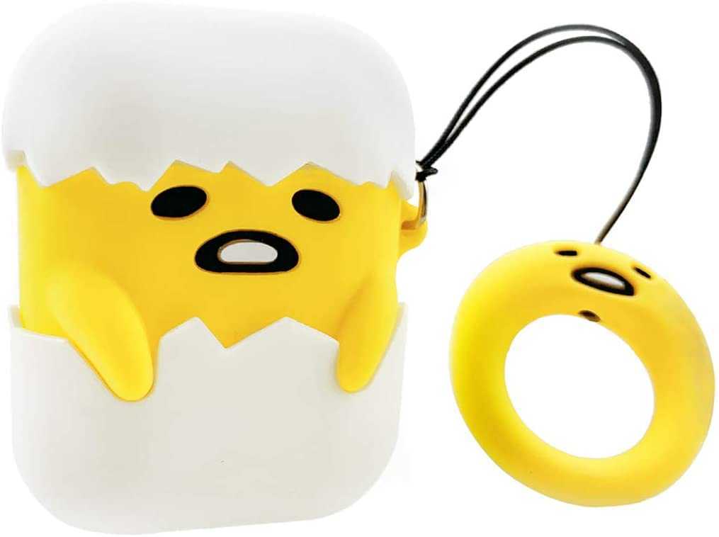 case for Airpods 1&2 Case,silicone 3d Cute Funny Animal Food Cool Cartoon Character Skin Kawaii Airpods Fashion Chic Cover Shock