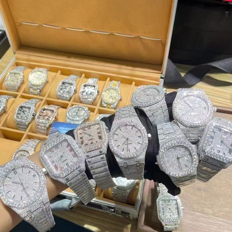 

luxury mens watches 4130 movement watches for men 3255 montre de luxe watch Mosang stone moissanite diamond watchs wristwatch Mechanical automatic 904L z27, Screwdriver 1.2mm [one]