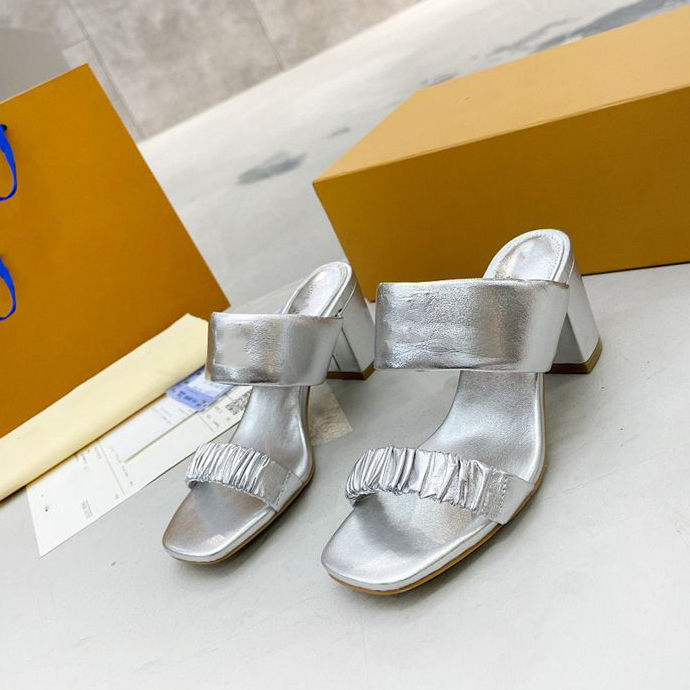 

Luxury Designer Ladies Heel Sandals High Quality Fashion louiseity Casual Sexy Letters Dress Shoes viutonity C014