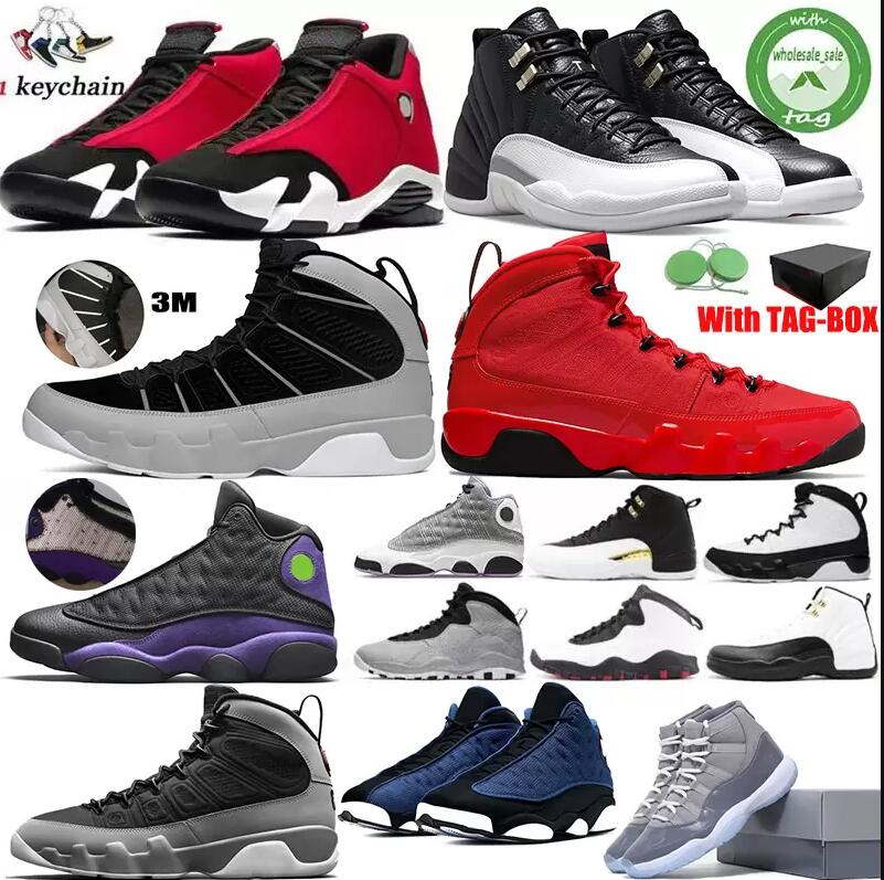 

With Box Gym Red Lipstick Thunder 14s Mens Basketball Shoes UNC 12s University Gold 10s Streel Cool Grey OG Space Jam Particle 9s Court Purple 13s Playoffs Sneakers, Dream it do it