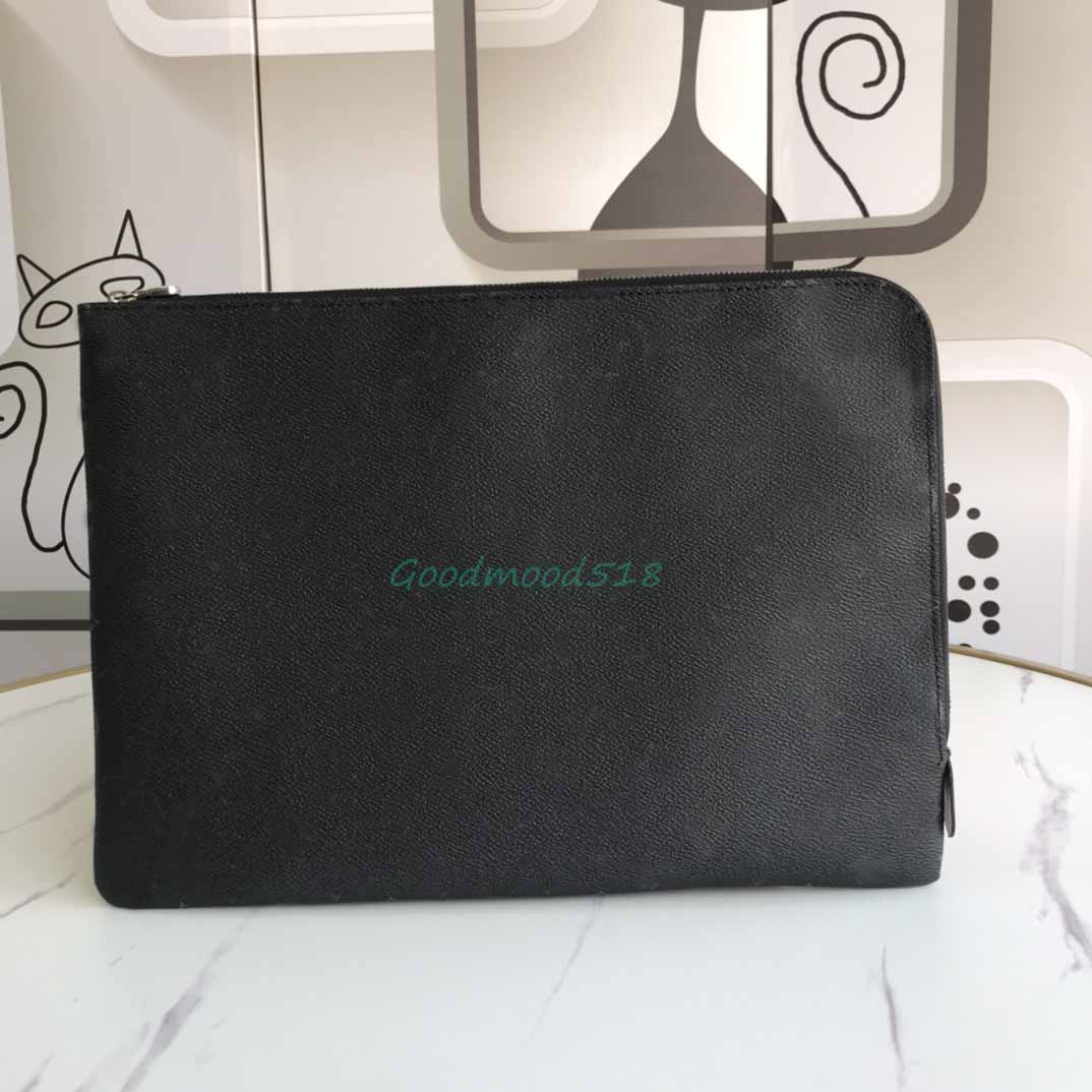 

High quality wallets Luxury Mens womens Handbags Cluth Envelope Bag Ipad Documents Briefcases Business Purse Cluthes Large Capacity 43442 Leather Men Bag 33x25cm, Customize