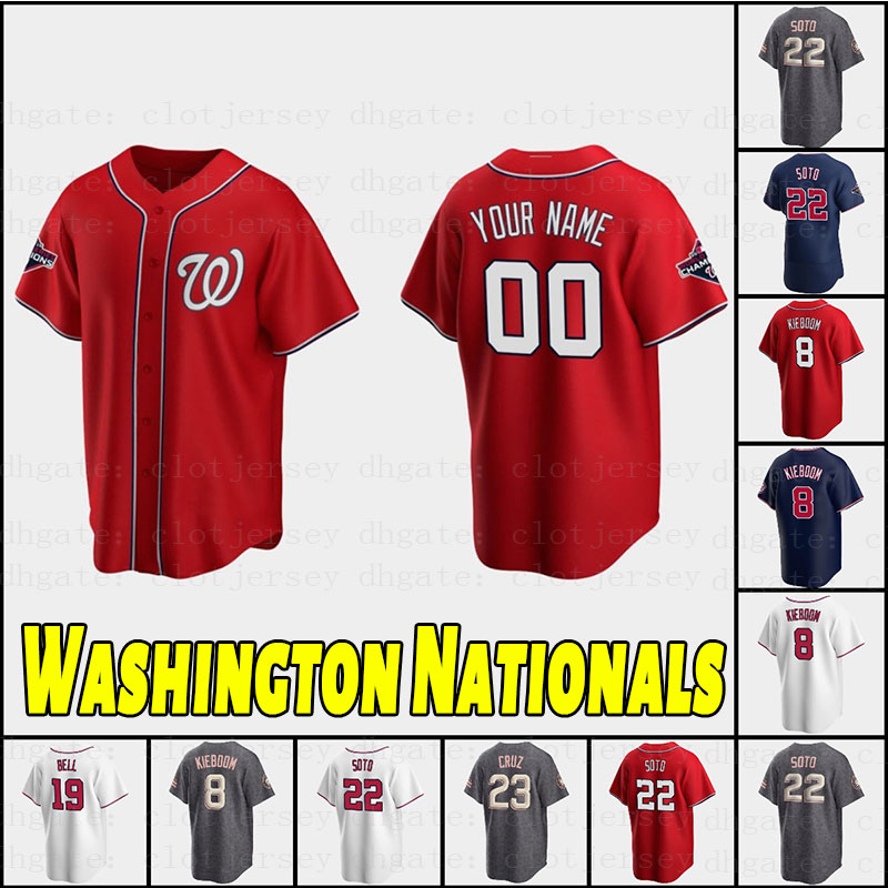 

Juan Soto City Connect Jersey Carter Kieboom Nelson Cruz Patrick Corbin Sean Doolittle Josh Bell Alcides Escobar Stephen Strasburg Victor Robles Anibal Sanchez, As shown