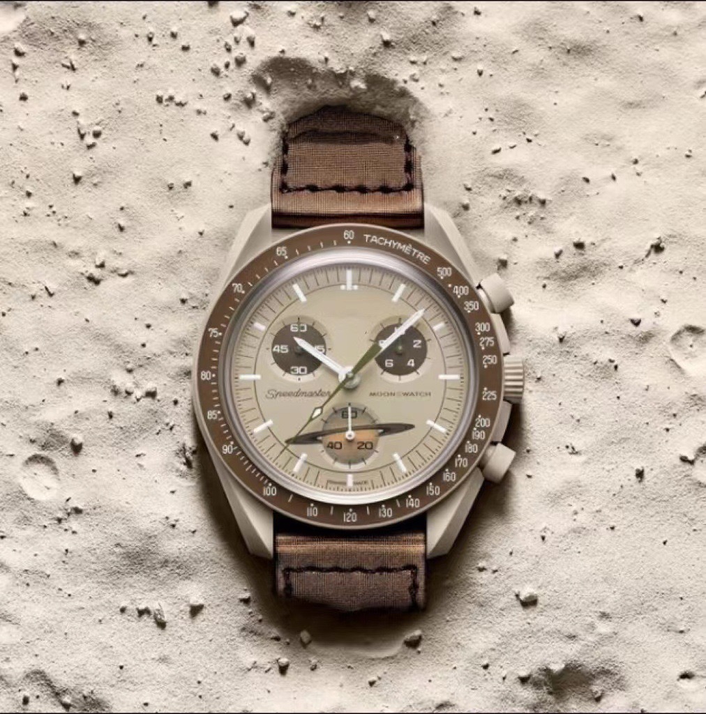 

2023 High quality luxury Velcro 42mm mens wristwatch Speed Ome-Swa Quartz Battery Chronograph work Sun Mercury Moon Earth Venus Saturn Uranus Watches, Screwdriver