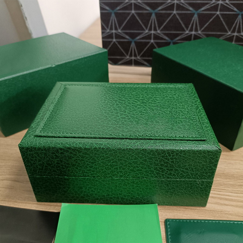 

SW ROLEX Luxury High Quality Perpetual Green Watch Box Wood Boxes For 116660 126600 126710 126711 116500 116610 Watches Accessories Cases Boxes ST9