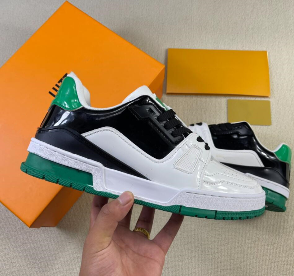 

Fashion Brand Mens Womens Trainers Shoes Luxury Designer Men Women Low Lace-up Casual Sneakers outdoor Walking Shoes 36-44