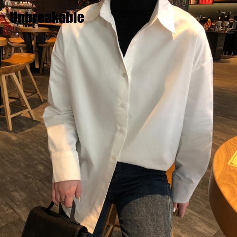 

Women White Shirt Long Sleeve 2022 Spring Summer Fashion Casual Loose Shirts Female Streetwear Blouse Oversize Women' Blouses