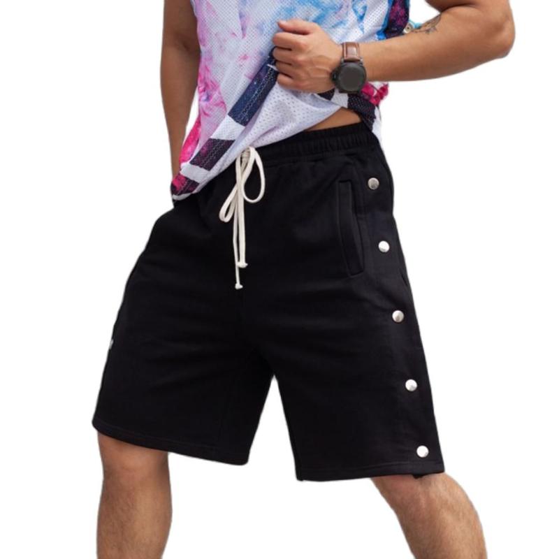 

Men's Shorts Trendy Men Loose Comfortable Sport With PocketMen's, Black
