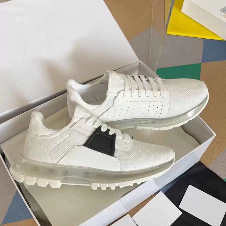 Top Quality Spectre Sneakers Chaussures en cuir en cuir Low-Top Jogging Walking Walky Souges striées zips