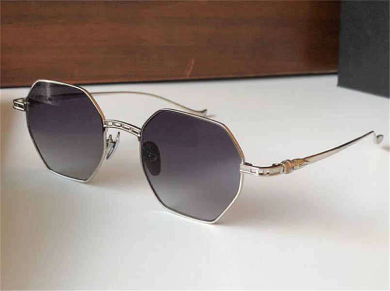 

Vintage fashion design sunglasses EVACULATIC multilateral square metal frame retro simple and versatile style uv400 protective glasses top