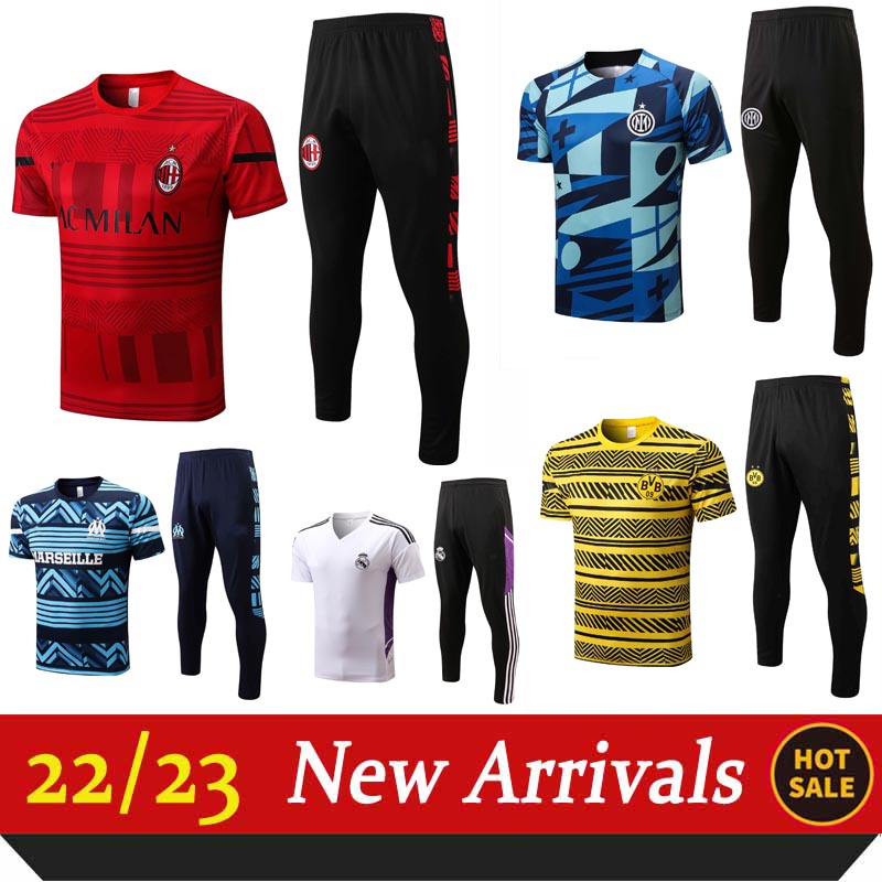 

2022 2023 Men tracksuit Soccer Jersey Set 22/23 Training SUIT uniform short sleeve men and nation team, 15