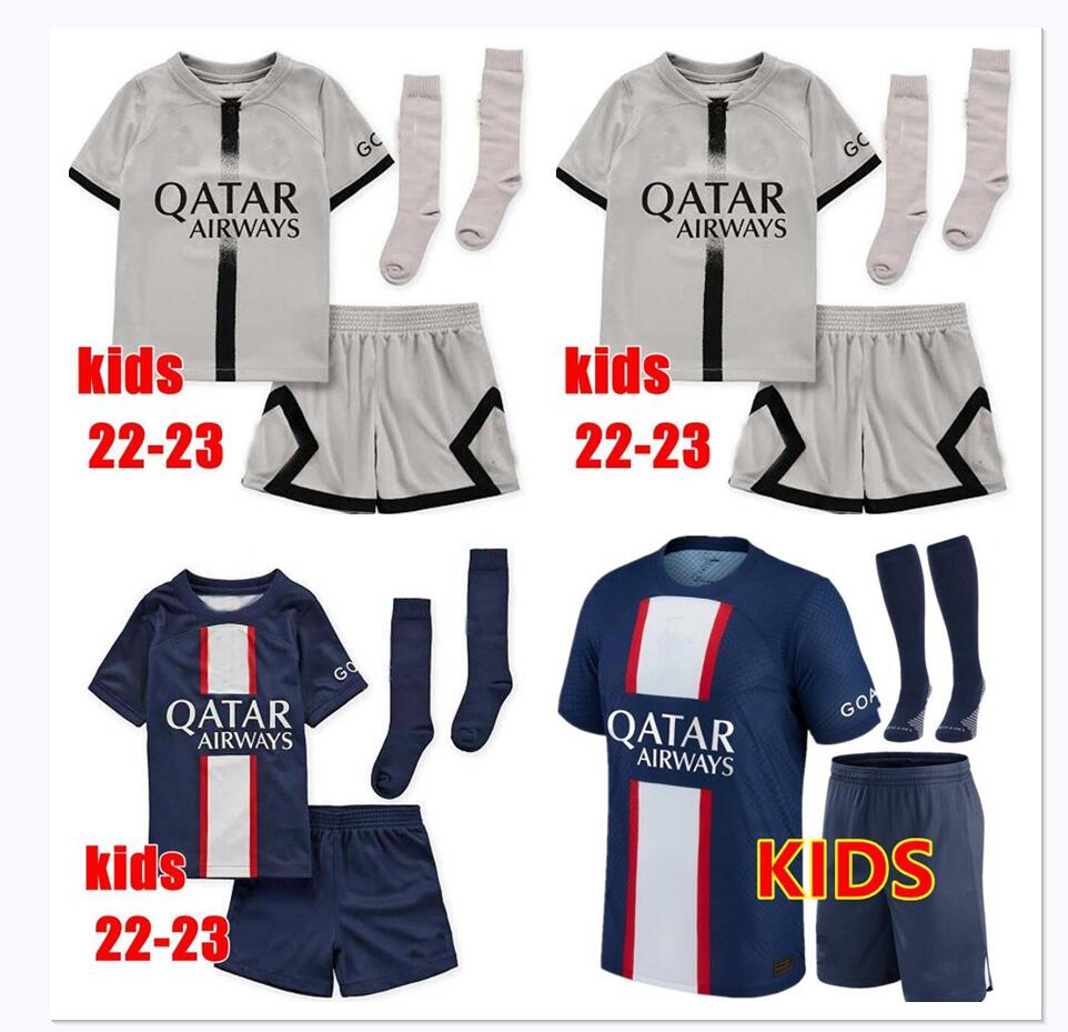 

MBAPPE HAKIMI PLAYER #30 soccer jersey SERGIO RAMOS 22 23 Maillots de football 2022 2023 MARQUINHOS VERRATTI pSGS HAKIMI kids kit shirt uniforms maillot foot third, Yellow