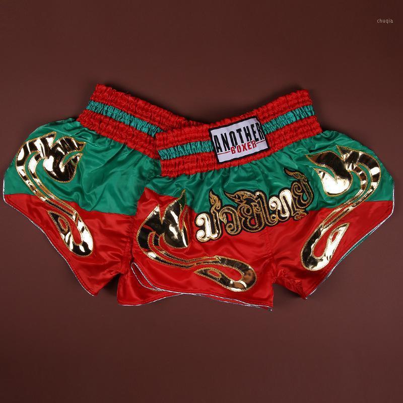 

Men's Shorts Men Professional Boxing Trendy Muay Thai Kickboxing Fight Adult Light Breathable Trunks Sanda Box Short Pants, 24