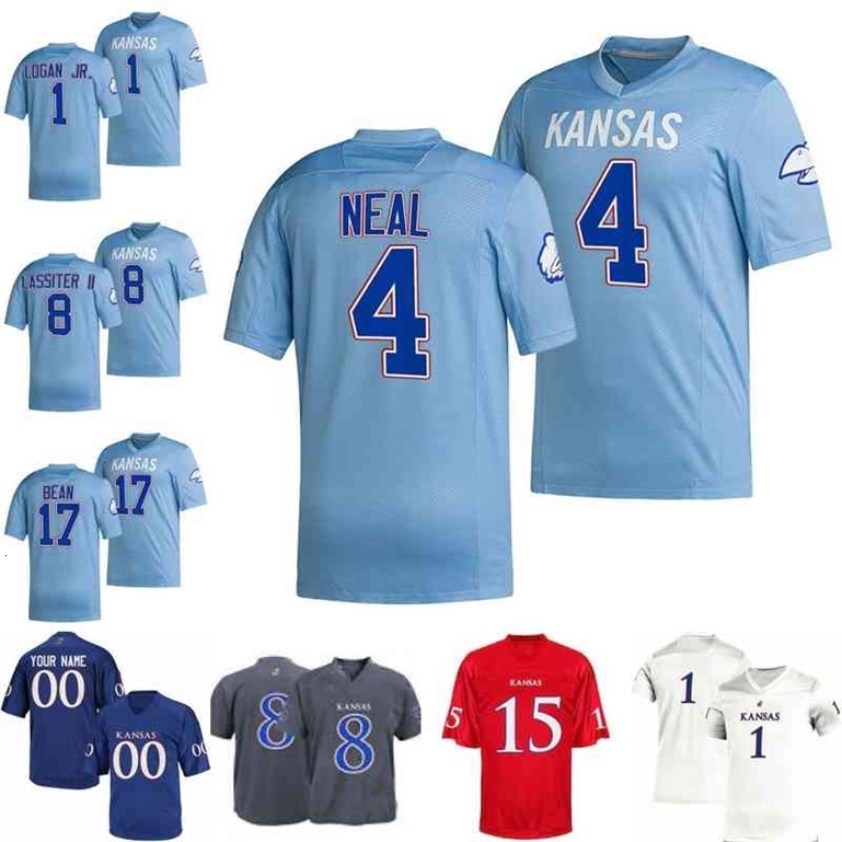 

A001 4 Devin Neal Kansas Jayhawks Jersey 8 Kwamie Lassiter Ii 1 Kenny Logan Jr. 11 Luke Grimm 83 Jacob Borcila 19 Gavin Potter College 17 Jason, Men s-xxxl